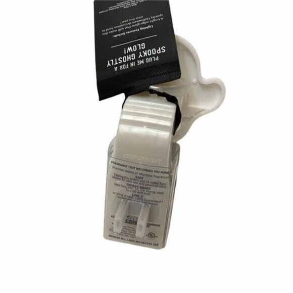 Bath and Body Works Neon Ghost Nightlight Plug In Wallflower Halloween - Picture 4 of 6